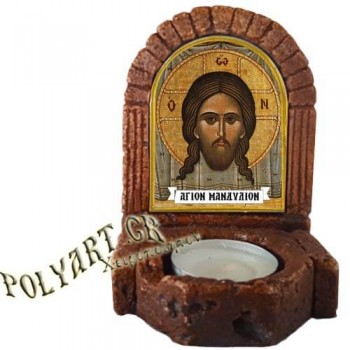 ΑΓΙΟΝ  ΜΑΝΔΗΛΙΟΝ – Κηροπήγιο Μινιατούρα  