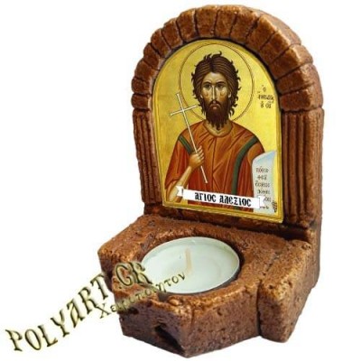 ΑΓΙΟΣ ΑΛΕΞΙΟΣ  – Κηροπήγιο Μινιατούρα  