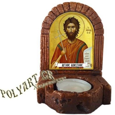 ΑΓΙΟΣ ΑΛΕΞΙΟΣ  – Κηροπήγιο Μινιατούρα  