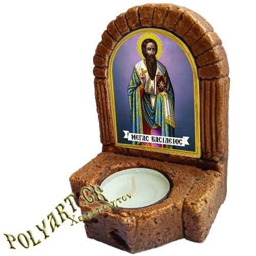 ΑΓΙΟΣ ΒΑΣΙΛΕΙΟΣ  – Κηροπήγιο Μινιατούρα  