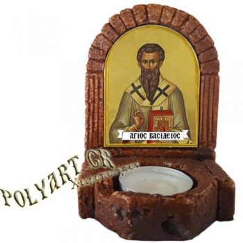 ΑΓΙΟΣ ΒΑΣΙΛΕΙΟΣ  – Κηροπήγιο Μινιατούρα  