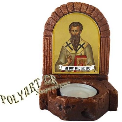 ΑΓΙΟΣ ΒΑΣΙΛΕΙΟΣ  – Κηροπήγιο Μινιατούρα  