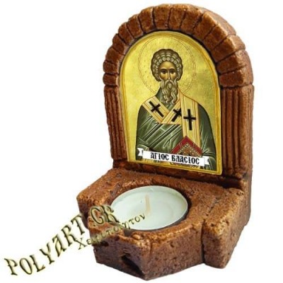 ΑΓΙΟΣ ΒΛΑΣΙΟΣ  – Κηροπήγιο Μινιατούρα  