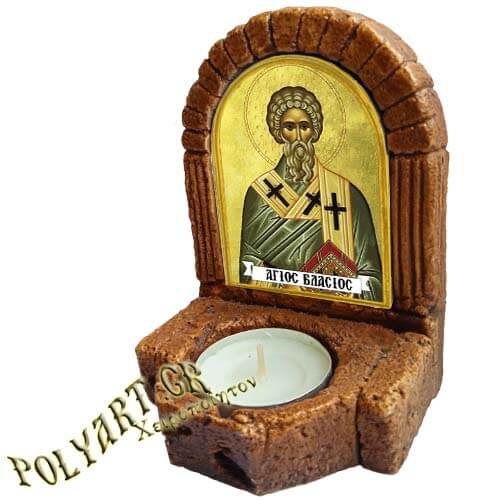ΑΓΙΟΣ ΒΛΑΣΙΟΣ  – Κηροπήγιο Μινιατούρα  