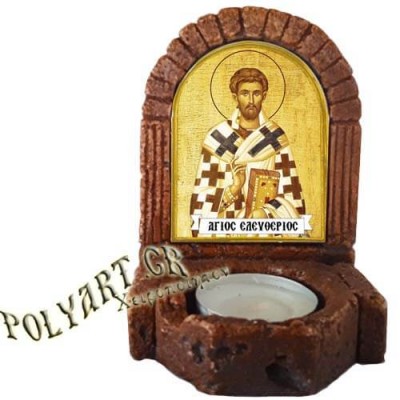 ΑΓΙΟΣ ΕΛΕΥΘΕΡΙΟΣ  – Κηροπήγιο Μινιατούρα  