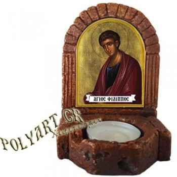 ΑΓΙΟΣ ΦΙΛΙΠΠΟΣ  – Κηροπήγιο Μινιατούρα  