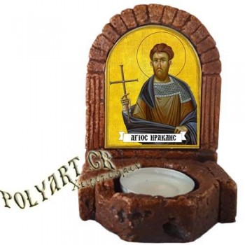 ΑΓΙΟΣ ΗΡΑΚΛΗΣ  – Κηροπήγιο Μινιατούρα  