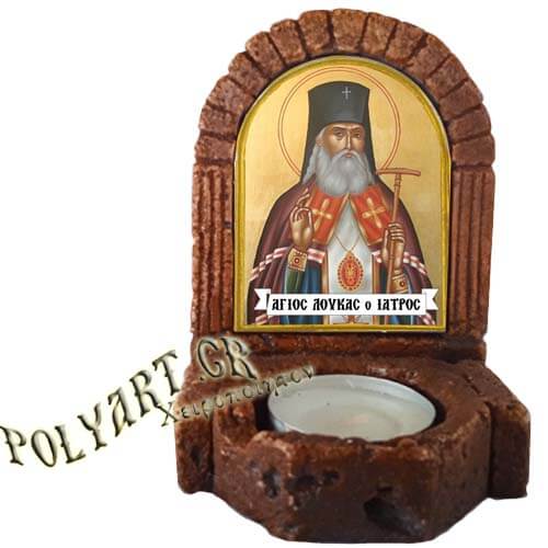 ΑΓΙΟΣ ΛΟΥΚΑΣ  – Κηροπήγιο Μινιατούρα  