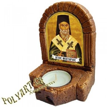 ΑΓΙΟΣ ΝΕΚΤΑΡΙΟΣ  – Κηροπήγιο Μινιατούρα  