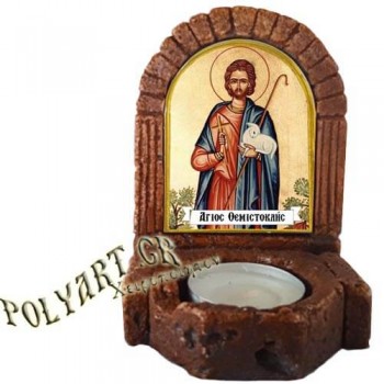 ΑΓΙΟΣ ΘΕΜΙΣΤΟΚΛΗΣ  – Κηροπήγιο Μινιατούρα  