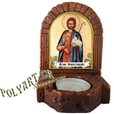 ΑΓΙΟΣ ΘΕΜΙΣΤΟΚΛΗΣ  – Κηροπήγιο Μινιατούρα  