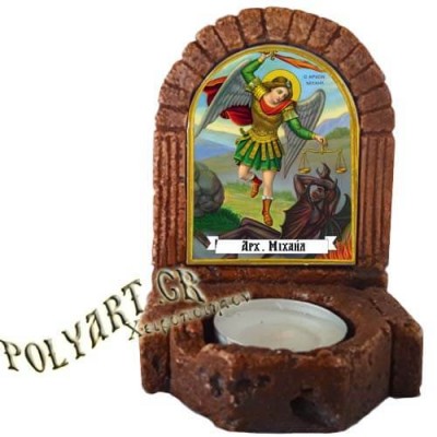 ΑΡΧΑΓΓΕΛΟΣ ΜΙΧΑΗΛ  – Κηροπήγιο Μινιατούρα  