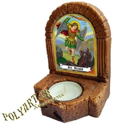 ΑΡΧΑΓΓΕΛΟΣ ΜΙΧΑΗΛ  – Κηροπήγιο Μινιατούρα  