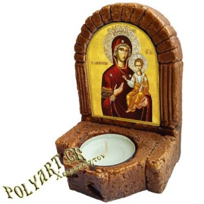 ΠΑΝΑΓΙΑ ΟΔΗΓΗΤΡΙΑ  – Κηροπήγιο Μινιατούρα  