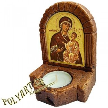 ΠΑΝΑΓΙΑ ΠΟΡΤΑΪΤΙΣΣΑ  – Κηροπήγιο Μινιατούρα  