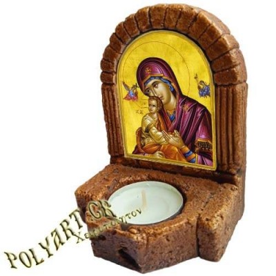 ΠΑΝΑΓΙΑ ΤΟΥ ΠΑΘΟΥΣ  – Κηροπήγιο Μινιατούρα  