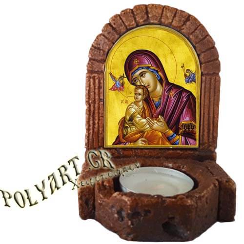 ΠΑΝΑΓΙΑ ΤΟΥ ΠΑΘΟΥΣ  – Κηροπήγιο Μινιατούρα  