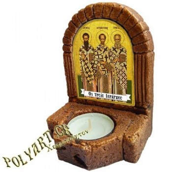 ΤΡΕΙΣ ΙΕΡΑΡΧΕΣ  – Κηροπήγιο Μινιατούρα  