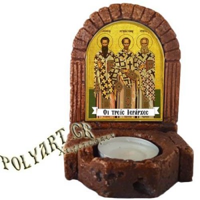 ΤΡΕΙΣ ΙΕΡΑΡΧΕΣ  – Κηροπήγιο Μινιατούρα  