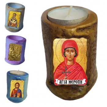 ΑΓΙΑ ΜΕΡΟΠΗ - Εικόνα σε Κεράκι Ρεσώ 