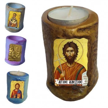 ΑΓΙΟΣ ΑΛΕΞΙΟΣ - Εικόνα σε Κεράκι Ρεσώ 