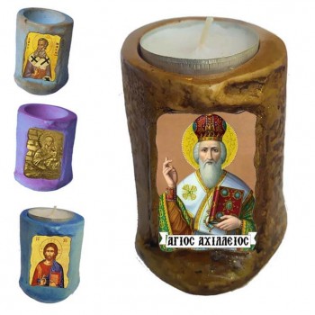 ΑΓΙΟΣ ΑΧΙΛΛΕΙΟΣ - Εικόνα σε Κεράκι Ρεσώ 