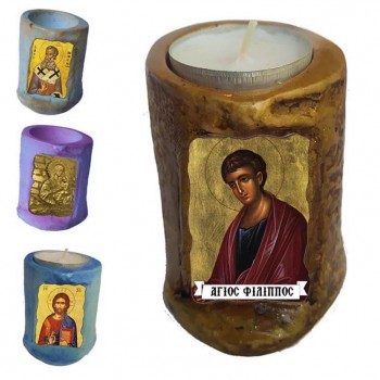 ΑΓΙΟΣ ΦΙΛΙΠΠΟΣ - Εικόνα σε Κεράκι Ρεσώ 