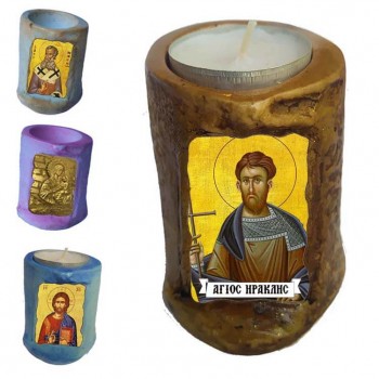 ΑΓΙΟΣ ΗΡΑΚΛΗΣ - Εικόνα σε Κεράκι Ρεσώ 