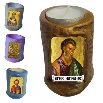 ΑΓΙΟΣ ΜΑΤΘΑΙΟΣ - Εικόνα σε Κεράκι Ρεσώ 