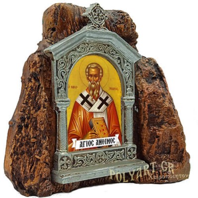 ΑΓΙΟΣ ΑΝΘΙΜΟΣ – Εικονοστάσι σε Βράχο (Μεσαίο 13cm)