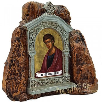 ΑΓΙΟΣ ΦΙΛΙΠΠΟΣ – Εικονοστάσι σε Βράχο (Μεσαίο 13cm)