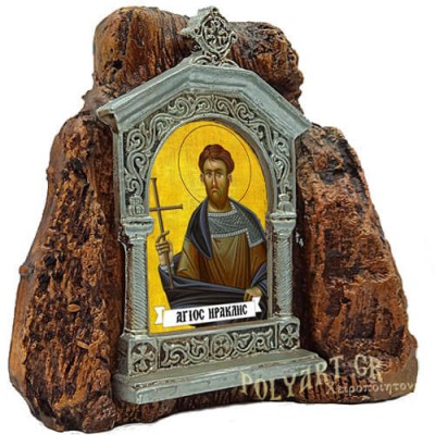 ΑΓΙΟΣ ΗΡΑΚΛΗΣ – Εικονοστάσι σε Βράχο (Μεσαίο 13cm)