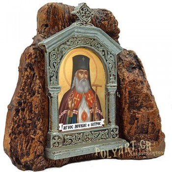 ΑΓΙΟΣ ΛΟΥΚΑΣ – Εικονοστάσι σε Βράχο (Μεσαίο 13cm)