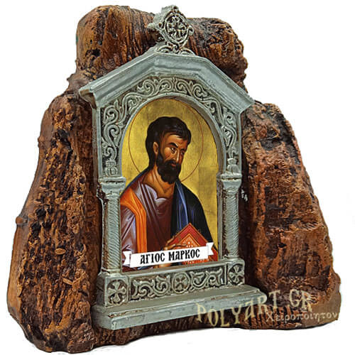 ΑΓΙΟΣ ΜΑΡΚΟΣ – Εικονοστάσι σε Βράχο (Μεσαίο 13cm)