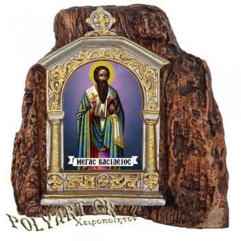 ΜΕΓΑΣ ΒΑΣΙΛΕΙΟΣ – Εικονοστάσι σε Βράχο (Μεσαίο 13cm)