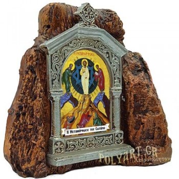 ΜΕΤΑΜΟΡΦΩΣΗ ΤΟΥ ΣΩΤΗΡΟΣ – Εικονοστάσι σε Βράχο (Μεσαίο 13cm)