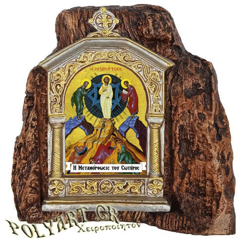 ΜΕΤΑΜΟΡΦΩΣΗ ΤΟΥ ΣΩΤΗΡΟΣ – Εικονοστάσι σε Βράχο (Μεσαίο 13cm)