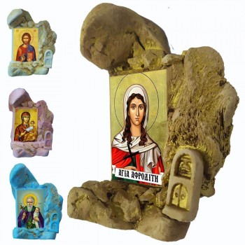 Αγία Αφροδίτη - Εικονοστάσι Μινιατούρα σε Βραχάκι 