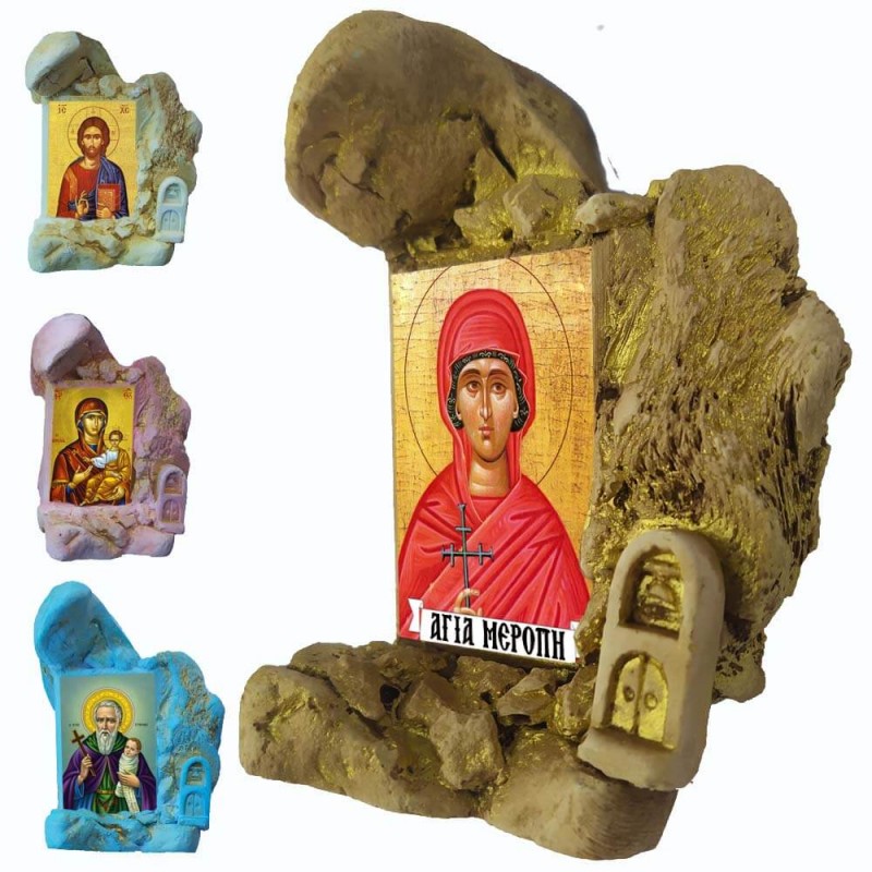 Αγία Μερόπη - Εικονοστάσι Μινιατούρα σε Βραχάκι 
