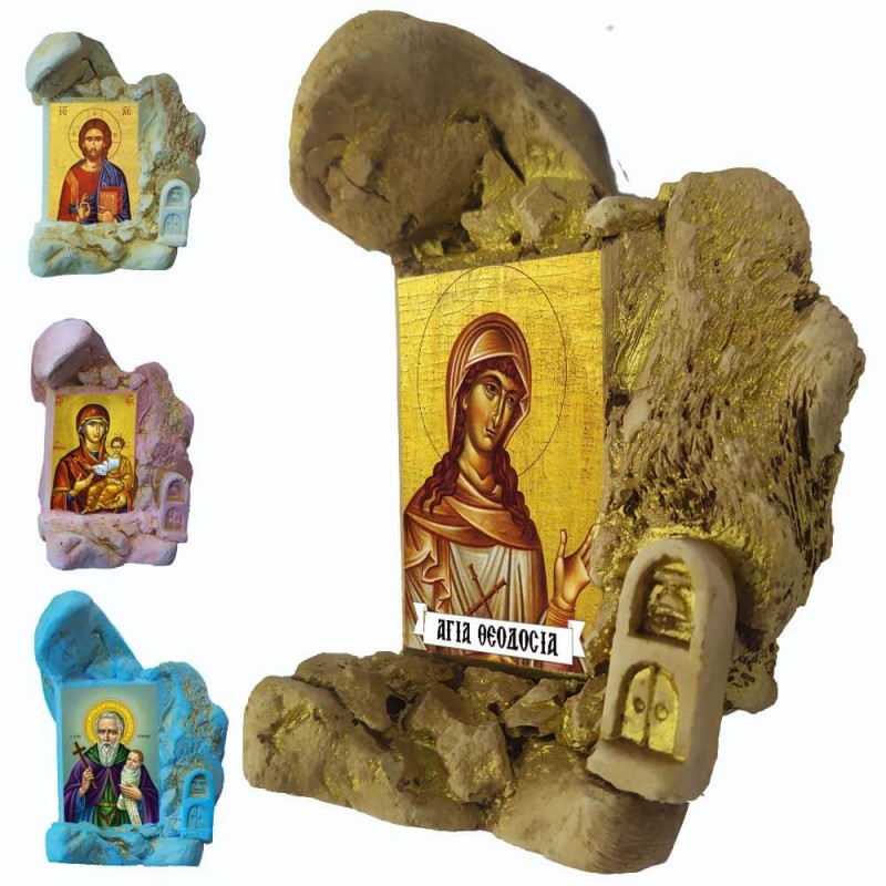 Αγία Θεοδοσία - Εικονοστάσι Μινιατούρα σε Βραχάκι 