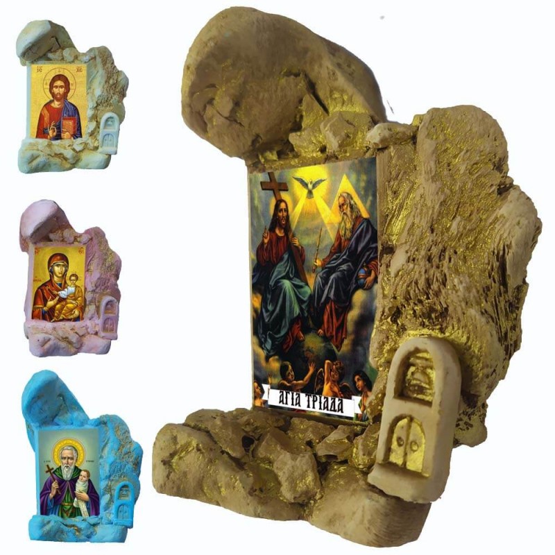 Αγία Τριάδα - Εικονοστάσι Μινιατούρα σε Βραχάκι 
