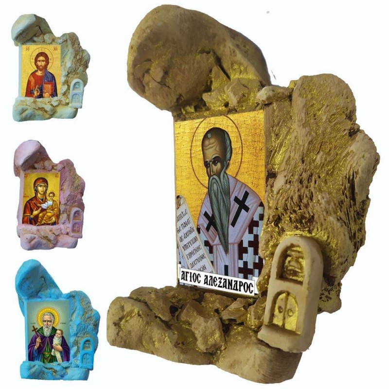 Άγιος Αλέξανδρος - Εικονοστάσι Μινιατούρα σε Βραχάκι 
