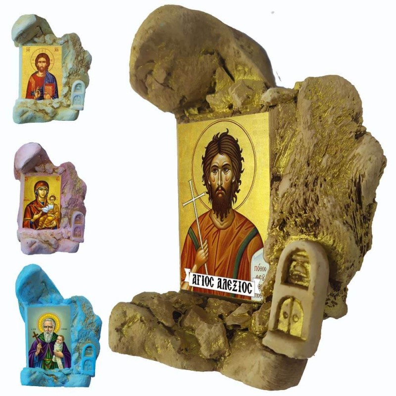 Άγιος Αλέξιος - Εικονοστάσι Μινιατούρα σε Βραχάκι 