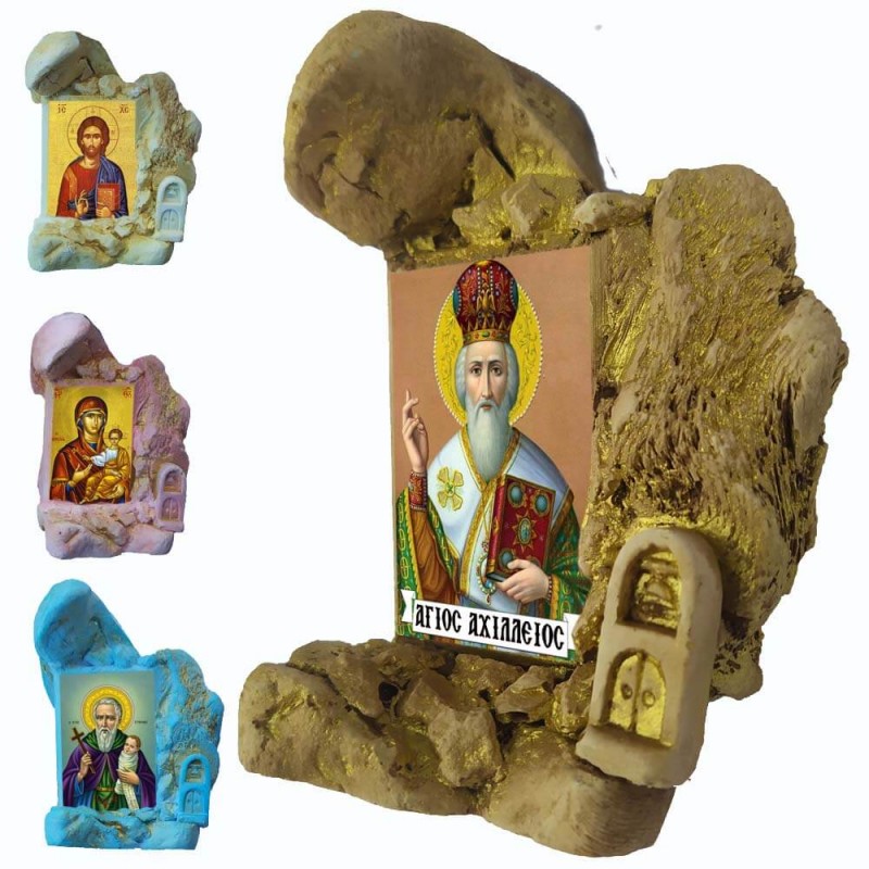 Άγιος Αχίλλειος - Εικονοστάσι Μινιατούρα σε Βραχάκι 