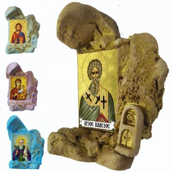 Άγιος Βλάσιος  - Εικονοστάσι Μινιατούρα σε Βραχάκι 