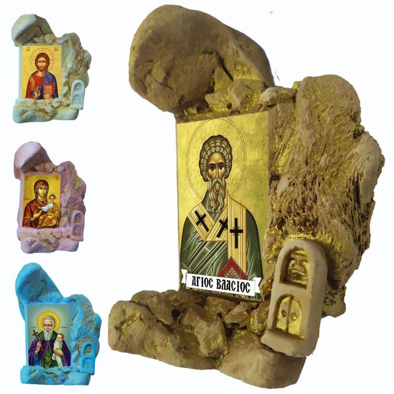 Άγιος Βλάσιος  - Εικονοστάσι Μινιατούρα σε Βραχάκι 