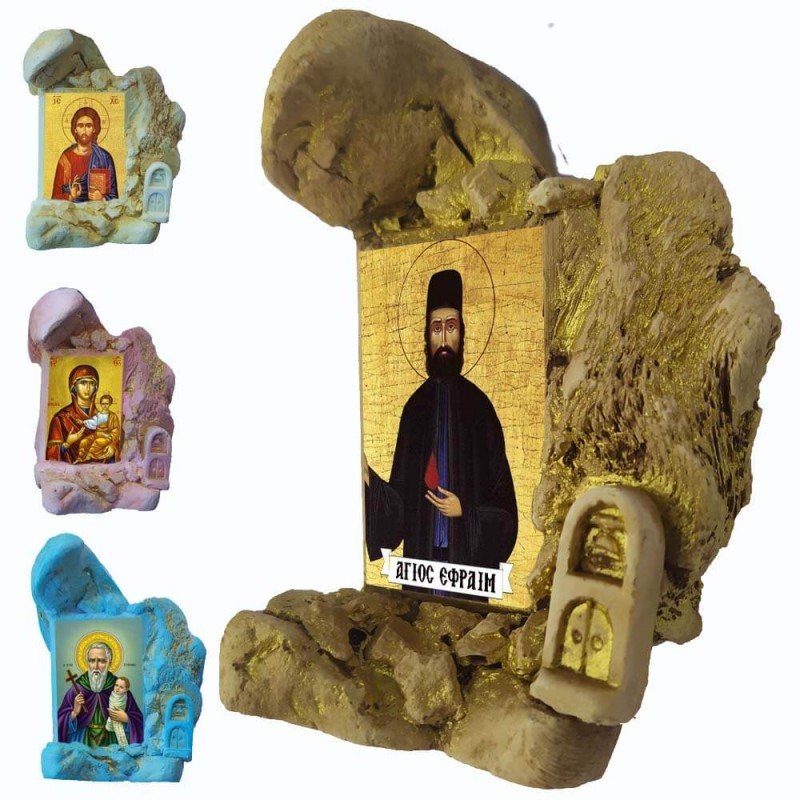 Άγιος Εφραίμ - Εικονοστάσι Μινιατούρα σε Βραχάκι 
