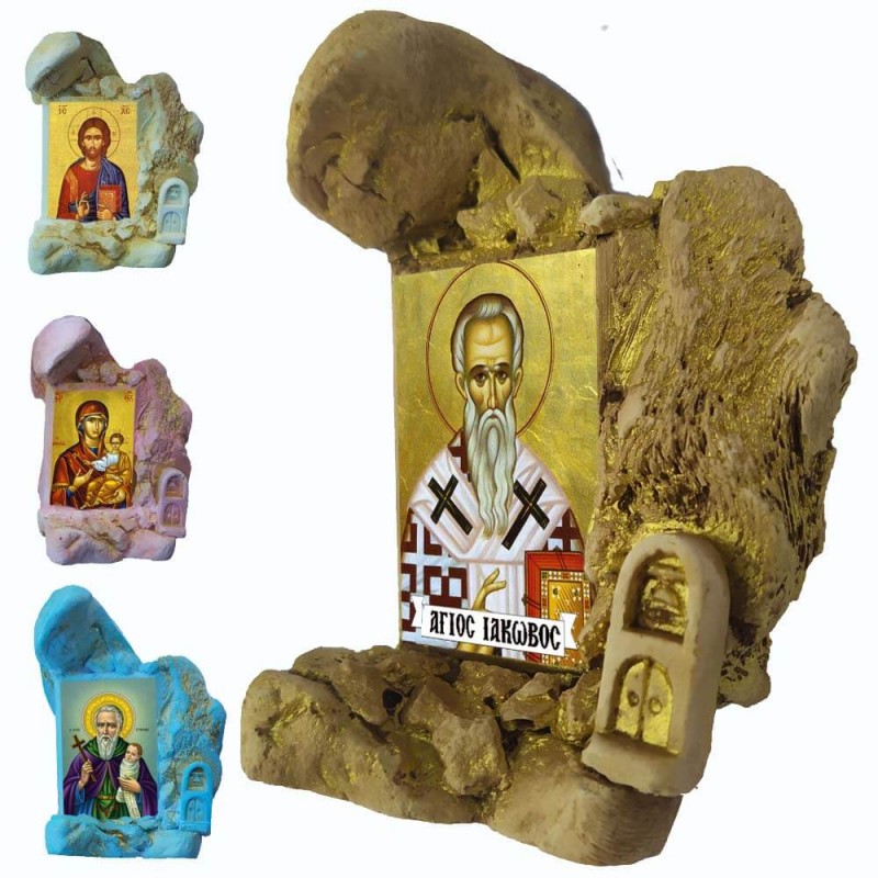 Άγιος Ιάκωβος - Εικονοστάσι Μινιατούρα σε Βραχάκι 