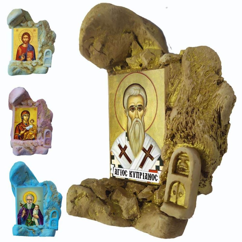 Άγιος Κυπριανός - Εικονοστάσι Μινιατούρα σε Βραχάκι 