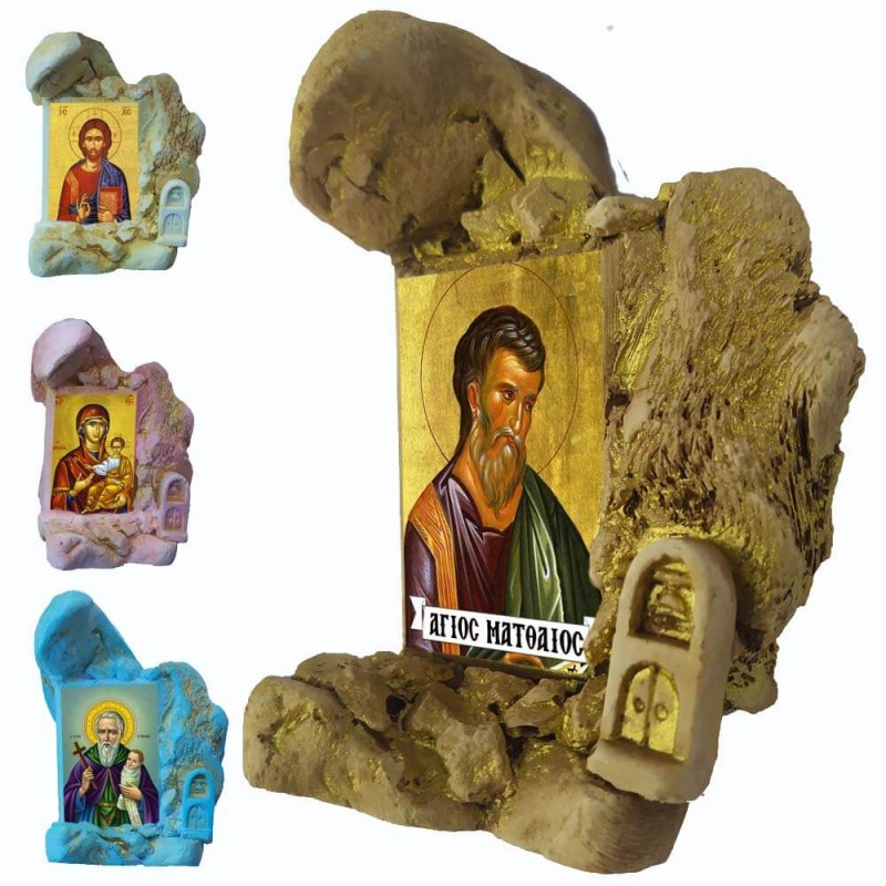 Άγιος Ματθαίος - Εικονοστάσι Μινιατούρα σε Βραχάκι 